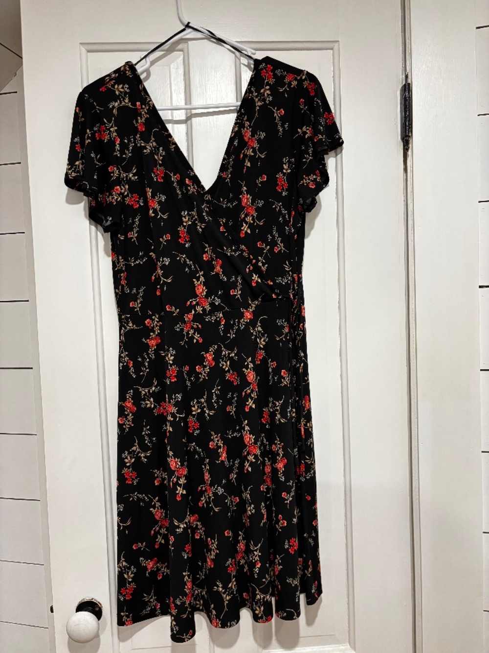 Beautiful Kimono style Fall Floral Dress